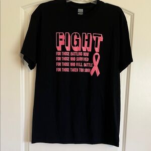Breast Cancer Tshirt  NWOT